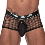 boxer resille ring short noir