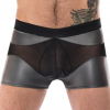 boxer sexy iron clad noir argente