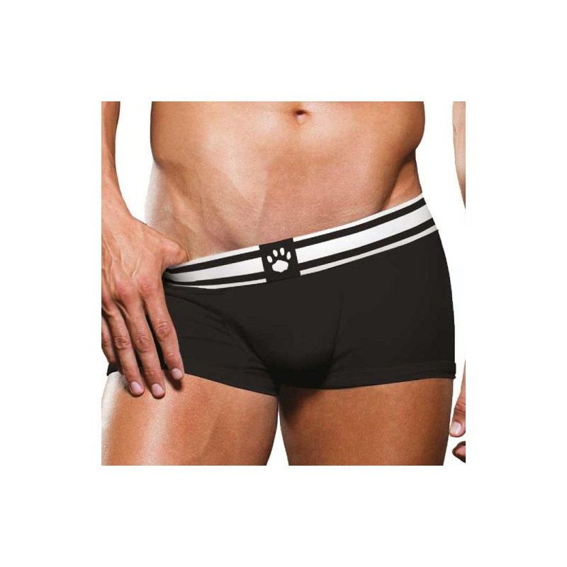 boxer trunk prowler noir blanc