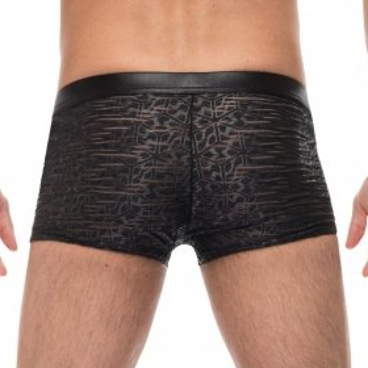 boxer zip pouch noir 1