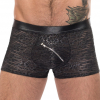 boxer zip pouch noir