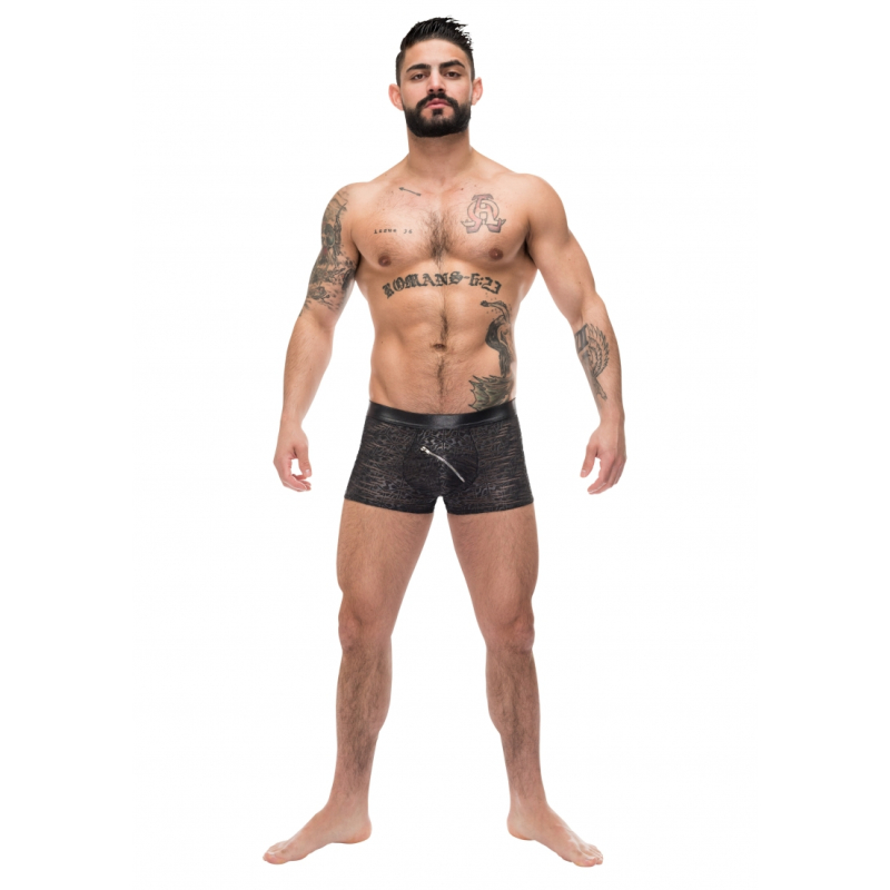 boxer zip pouch noir 3