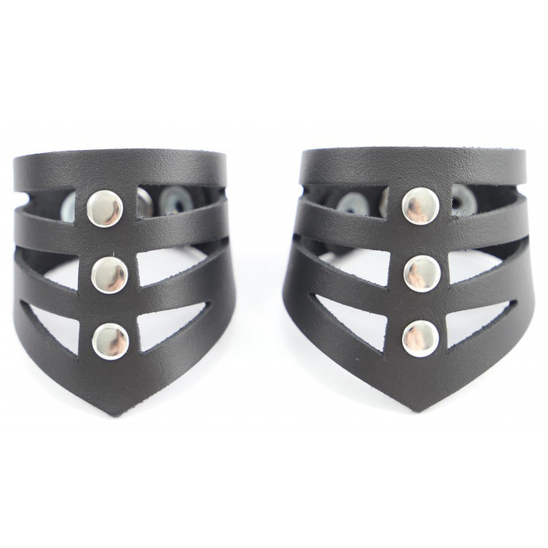 bracelets en cuir xena pointe 1