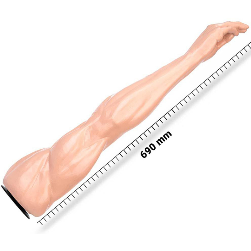bras a fist deepr mega muscle fist 65 x 135 cm flesh 2