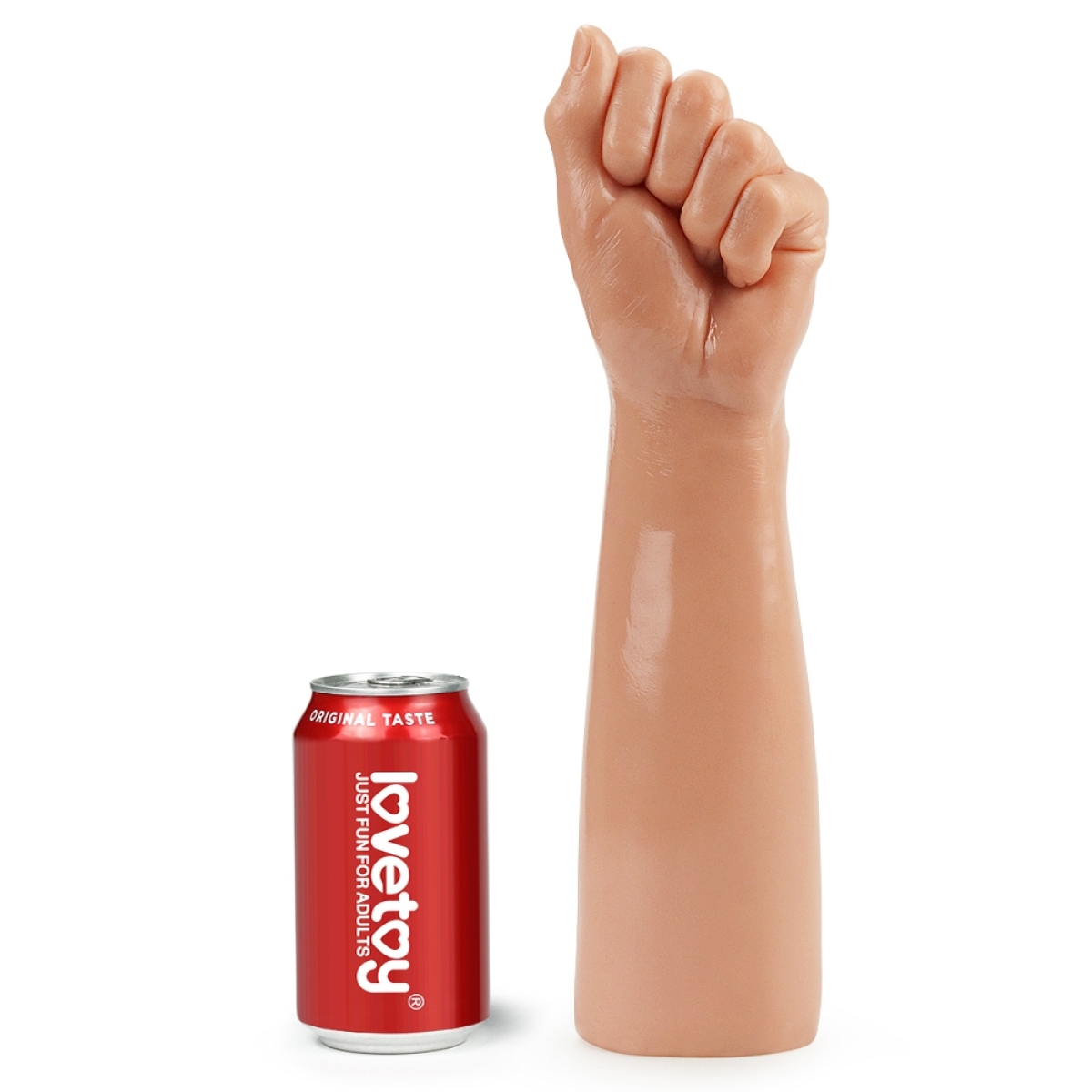 bras fist 30 x 8 cm couleur chair