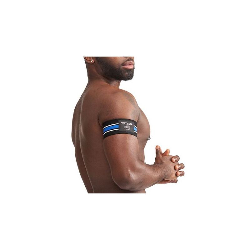 brassards biceps urban club bleu x2 1