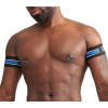 brassards biceps urban club bleu x2