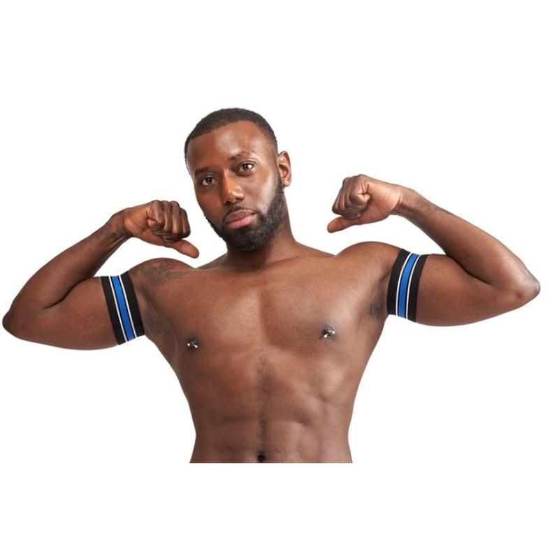 brassards biceps urban club bleu x2 3