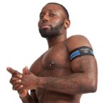 brassards biceps urban club bleu x2 8