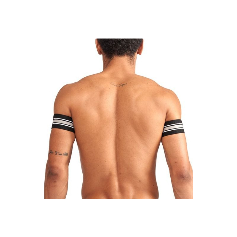 brassards biceps urban club gris x2 1