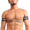 brassards biceps urban club gris x2