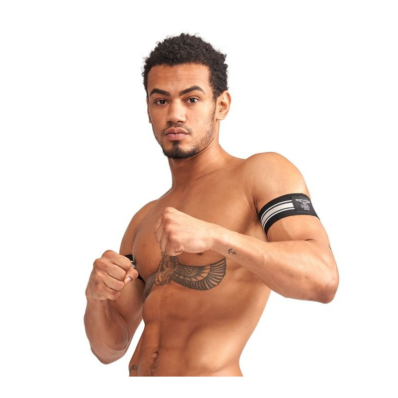 brassards biceps urban club gris x2 3
