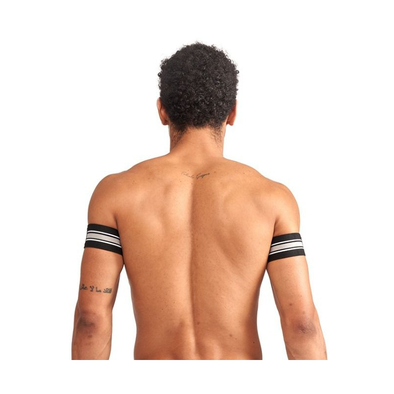 brassards biceps urban club gris x2 7