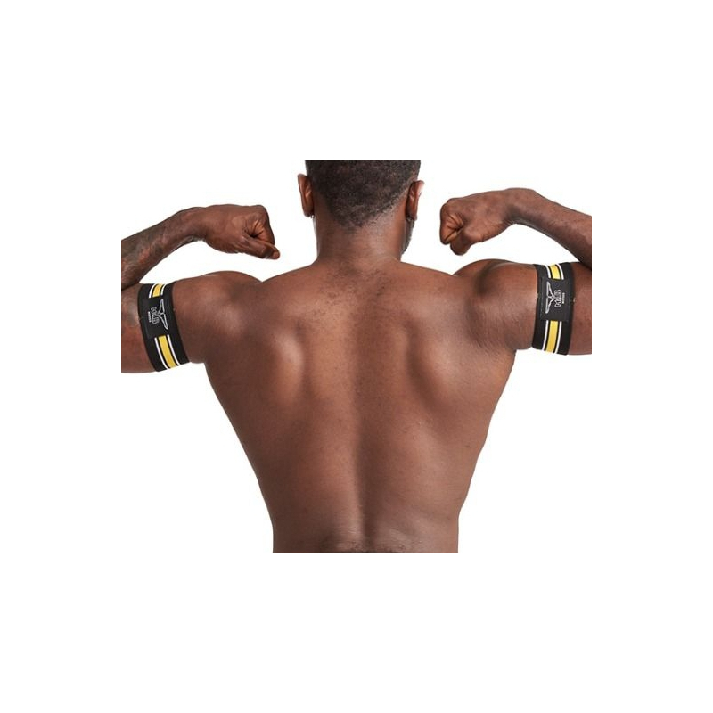 brassards biceps urban club jaune x2 1