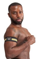 brassards biceps urban club jaune x2 3