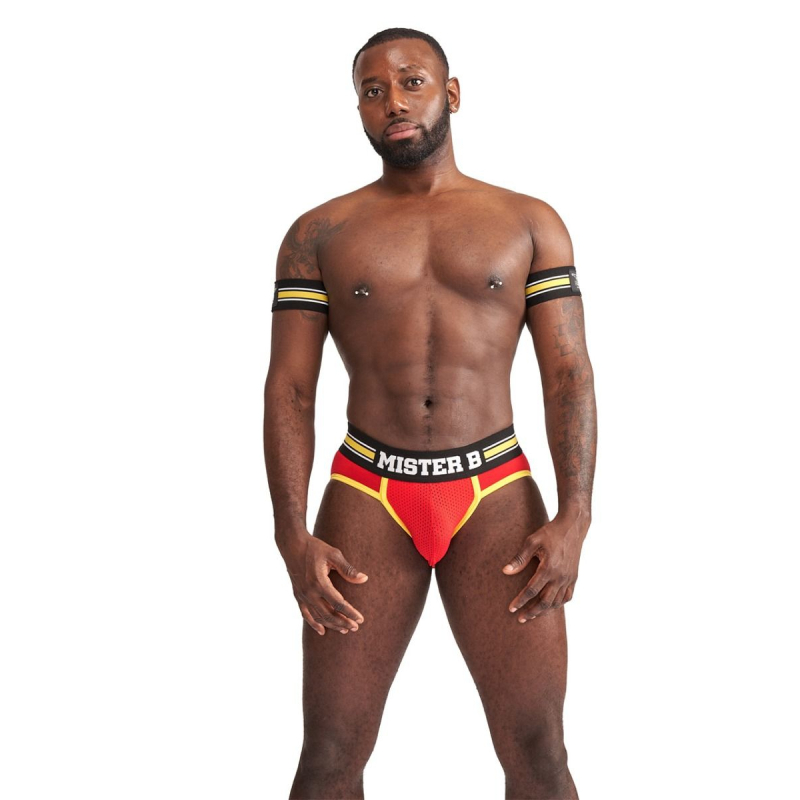 brassards biceps urban club jaune x2 7