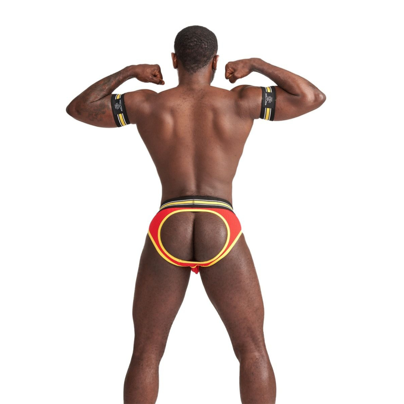 brassards biceps urban club jaune x2 9