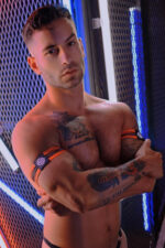 brassards circuit breaker orange neon x2 3