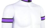 brassards en neoprene violet 7