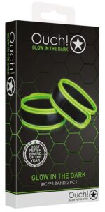 brassards phosphorescents glow biceps noirs 1