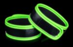 brassards phosphorescents glow biceps noirs 2