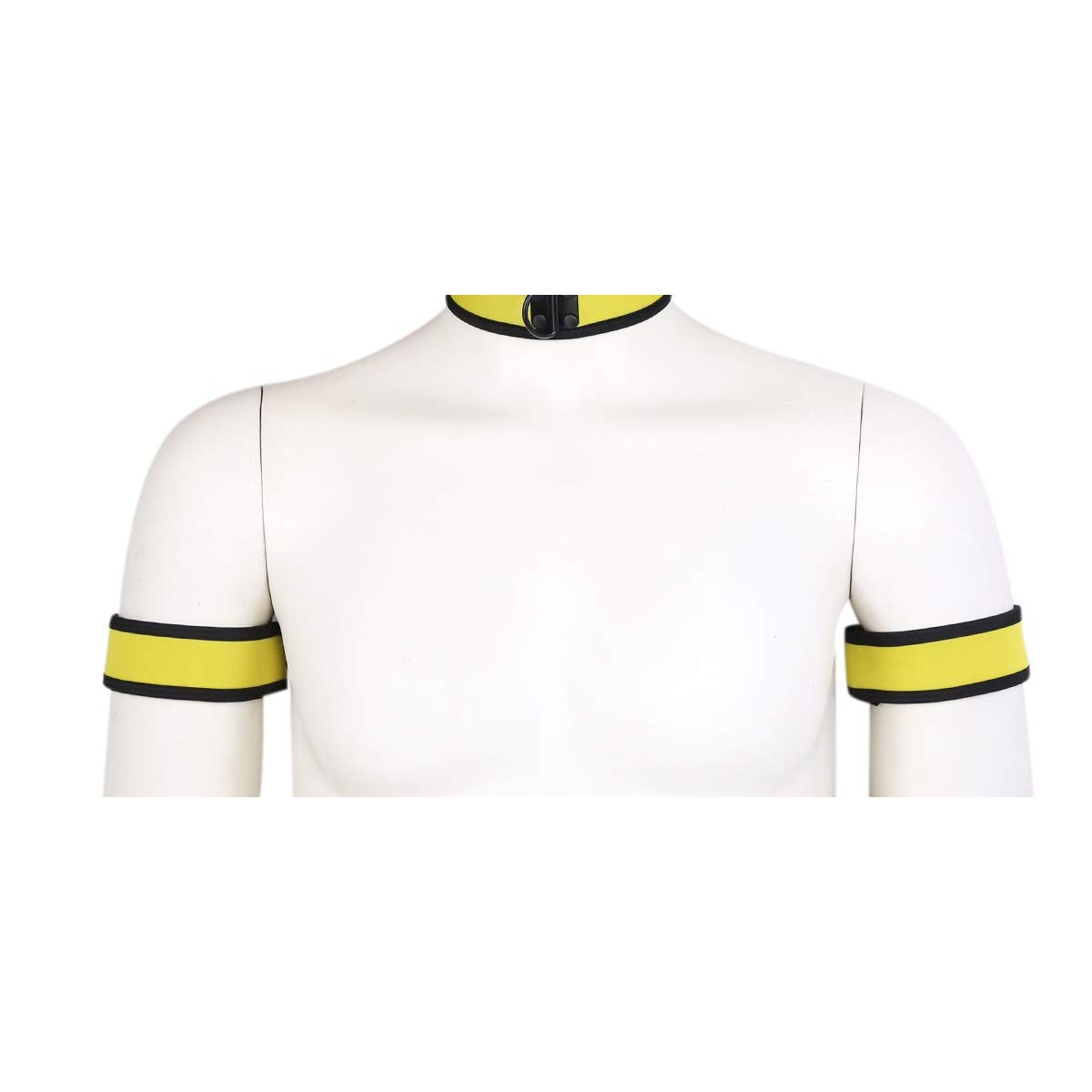 brassards puppy neoprene jaune 1