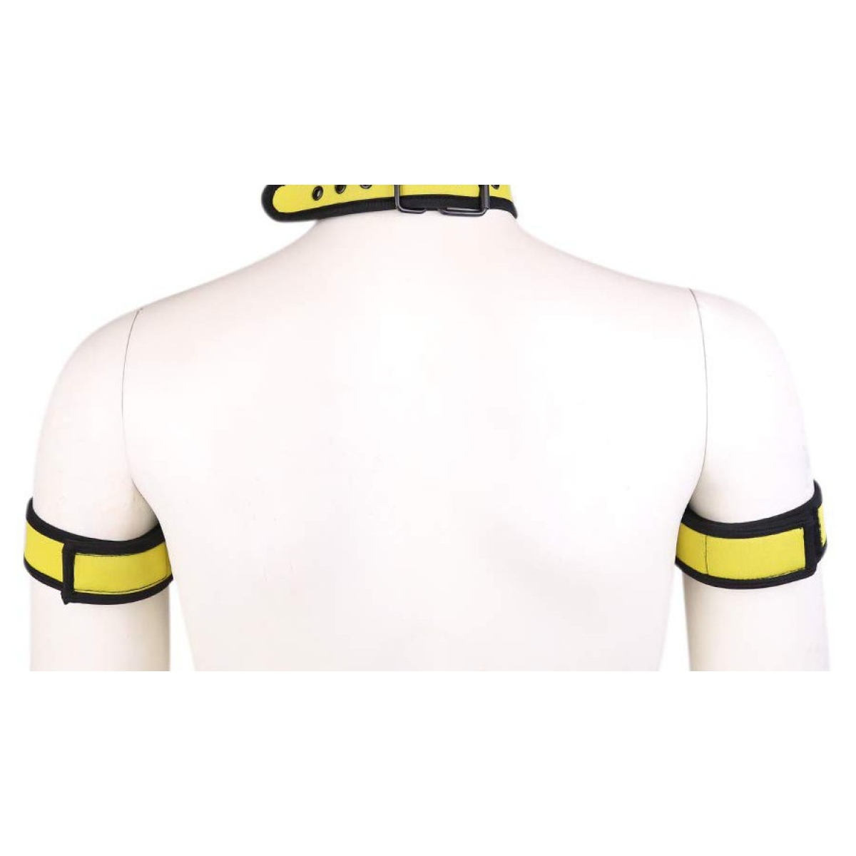 brassards puppy neoprene jaune 2