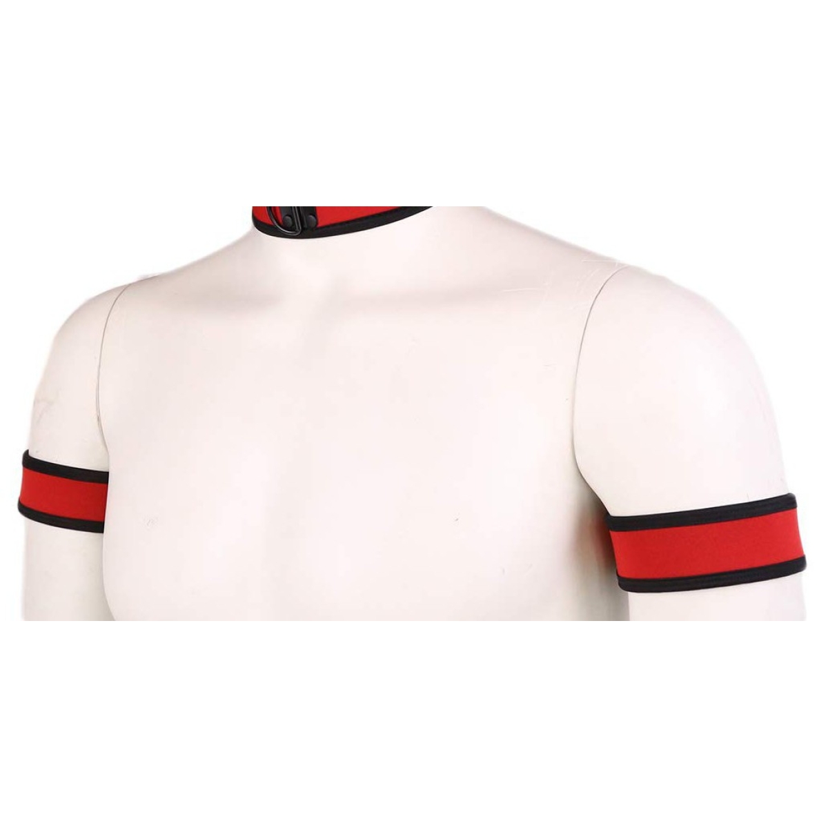 brassards puppy neoprene rouge 2