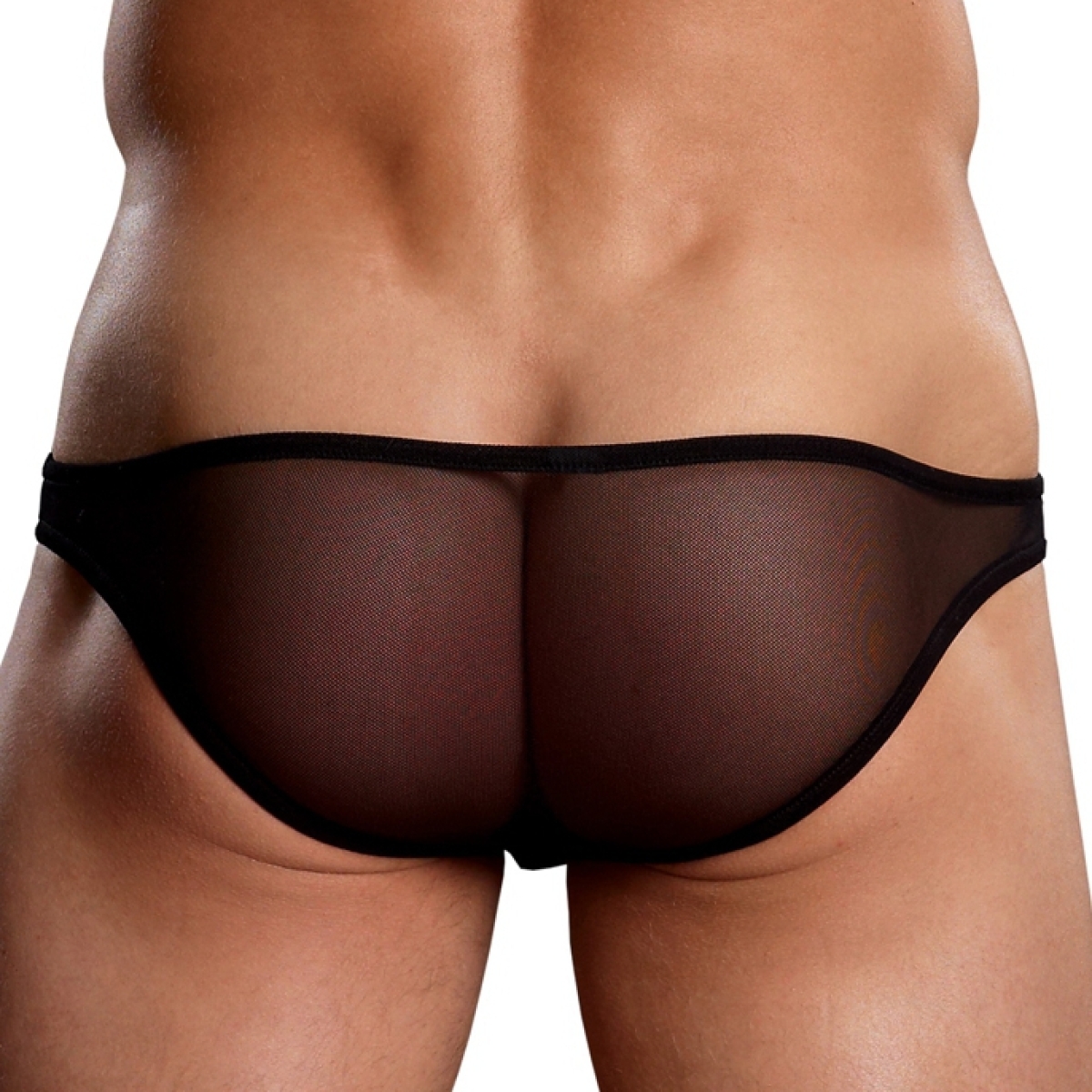 brazilian pouch bikini black 1
