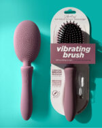 brosse a cheveux vibrante vibraliss 115 x 33cm mauve 8