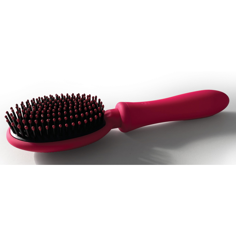 brosse a cheveux vibrante vibraliss 115 x 33cm rose 4