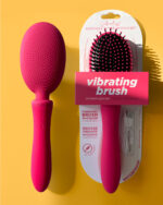 brosse a cheveux vibrante vibraliss 115 x 33cm rose 8
