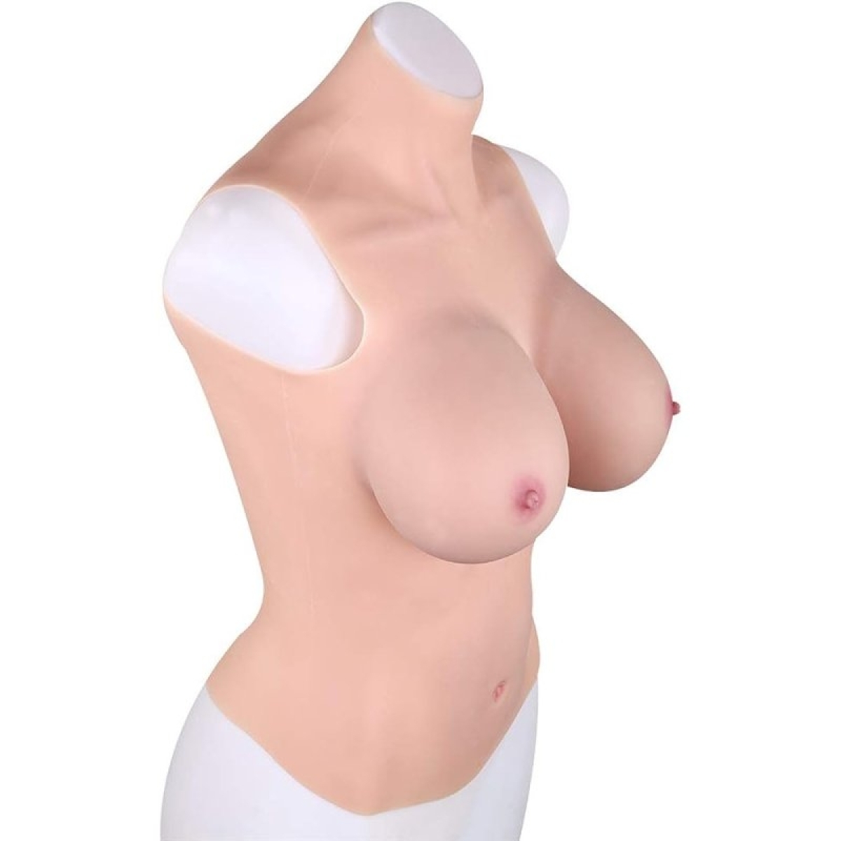 buste entier seins realiste coton col haut bonnet e 5