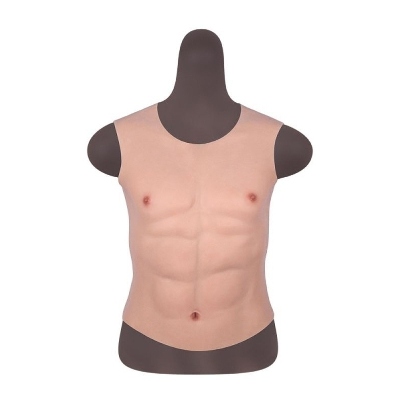 buste masculin chesty couleur chair