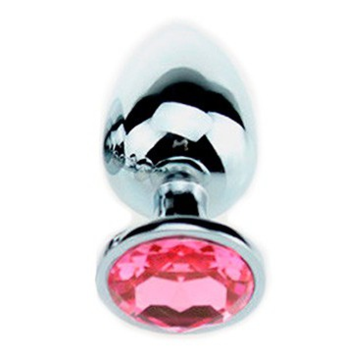 butt plug aluminium small pink 1