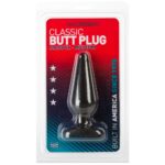 butt plug smooth 12 x 38 cm noir 1