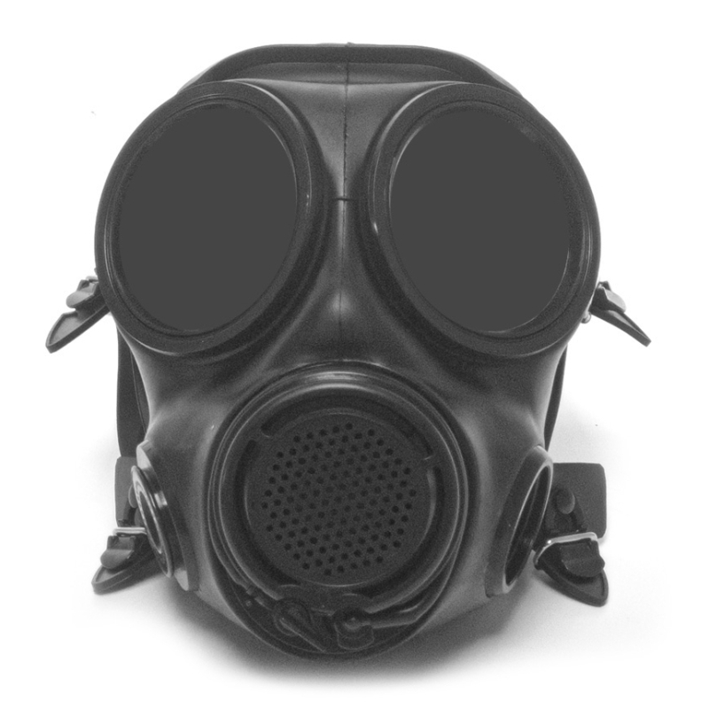 cache oeil pour masque a gaz x2 diametre 90mm