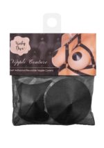cache tetons satin nipple couture noir 9