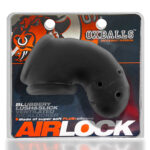 cage de chastete airlock 10 x 25 cm noire 1