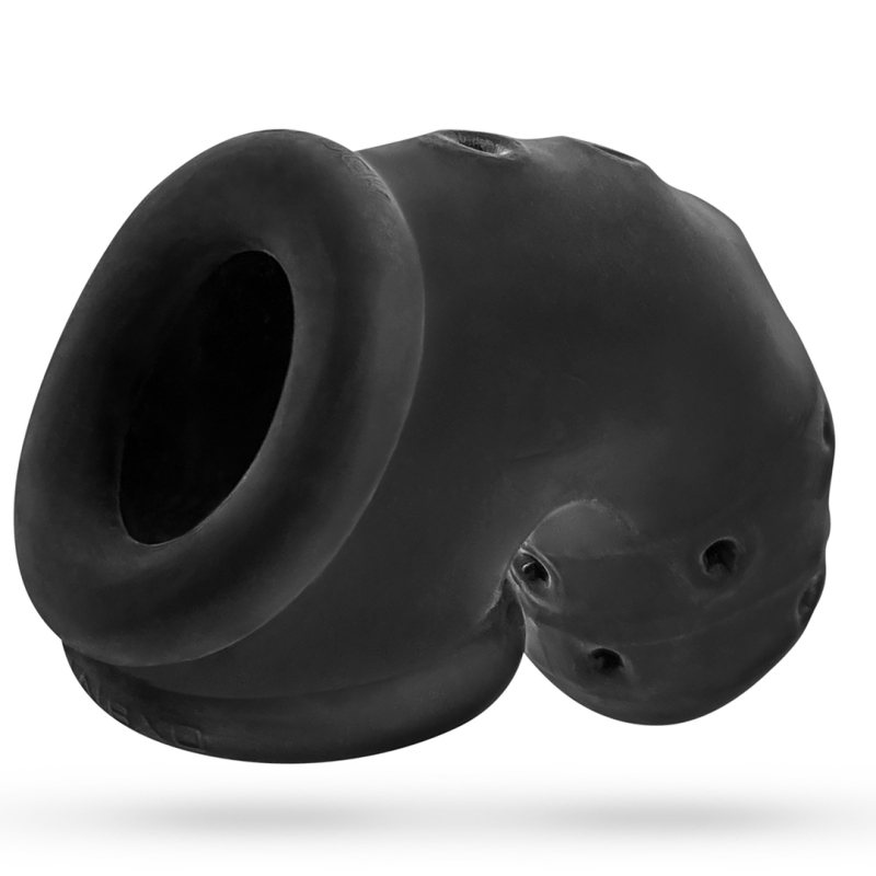 cage de chastete airlock 10 x 25 cm noire 3