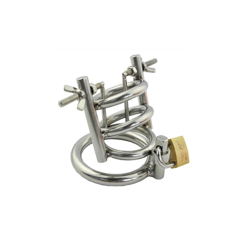 cage de chastete avec ecarteur d uretre diametre 3cm 1