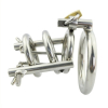 cage de chastete avec ecarteur d uretre diametre 3cm 3