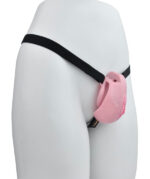 cage de chastete avec harnais sislab 55 x 35cm rose 1