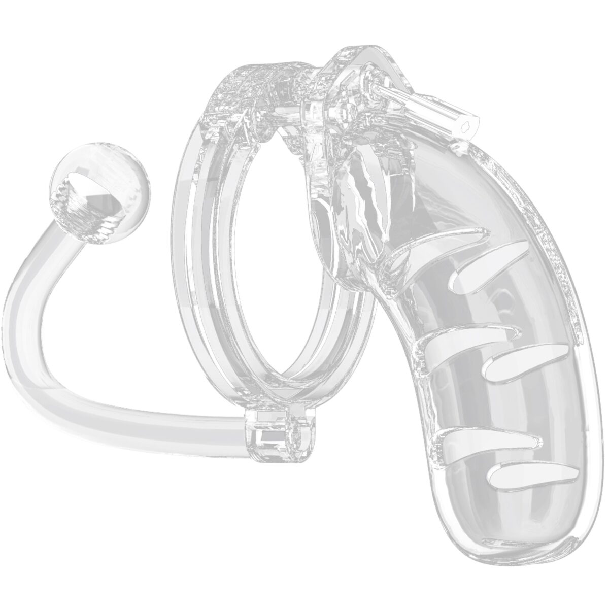 cage de chastete avec plug mancage modele 11 11 x 35 cm transparente scaled