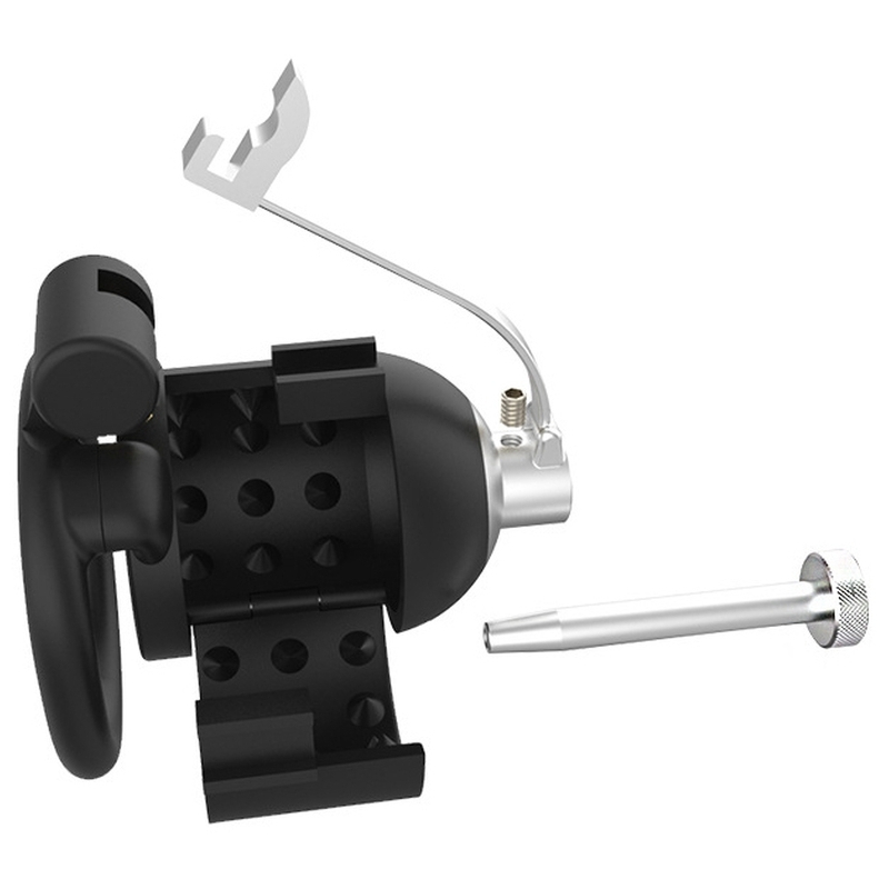 cage de chastete avec tige d uretre lock spike 55 x 6mm 1