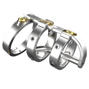 cage de chastete avec tige full mechanic 65 x 35cm