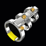 cage de chastete avec tige full mechanic 65 x 35cm 5