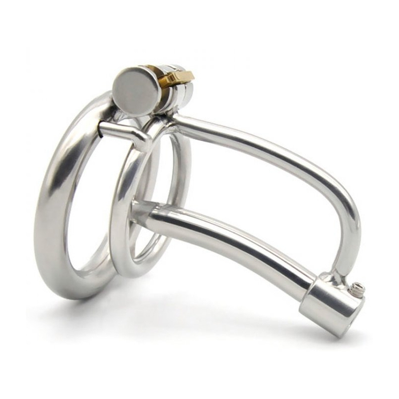 cage de chastete avec tige uretre 5cm diametre 8mm 2