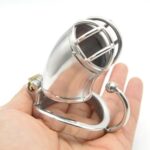 cage de chastete ball hook 7 x 33cm 3
