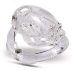 cage de chastete beam 6 x 3cm transparente 4
